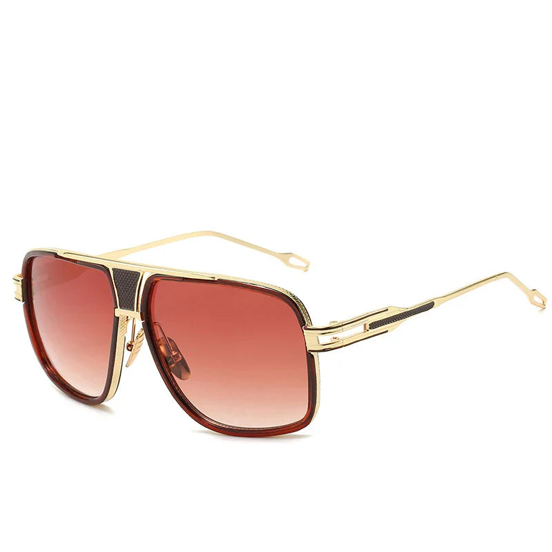 Retro metal sunglasses