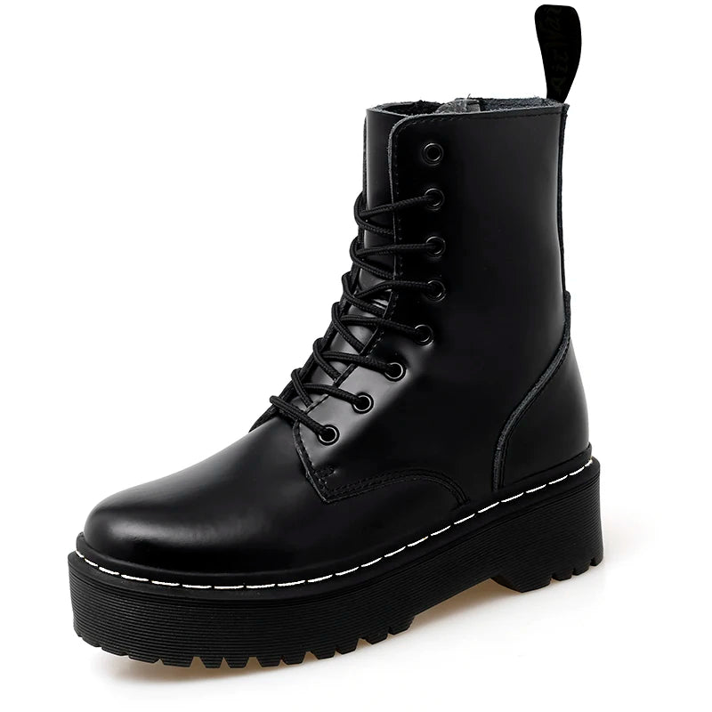 Platform Ankle Boots