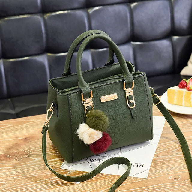 Hairball Beading Women Handbag