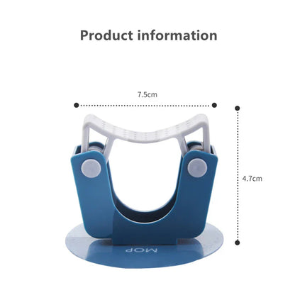 Wall-Mounted Mop Organizer