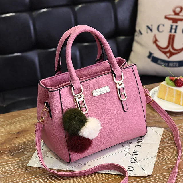 Hairball Beading Women Handbag