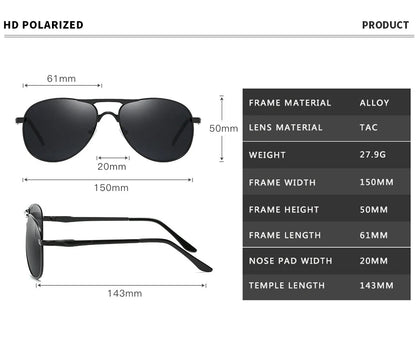 Men's polarized sunglasses