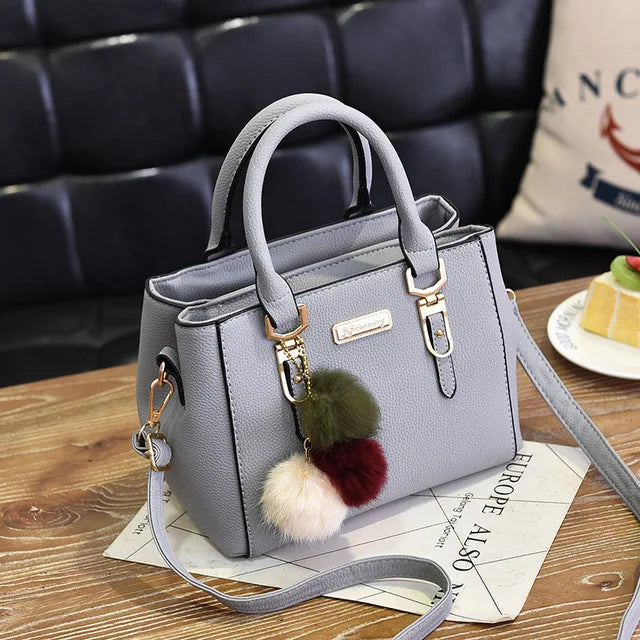 Hairball Beading Women Handbag