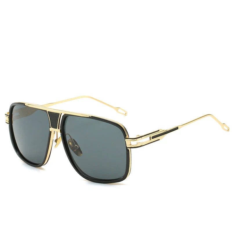 Retro metal sunglasses