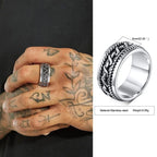 Mprainbow Twisted Rope Ring