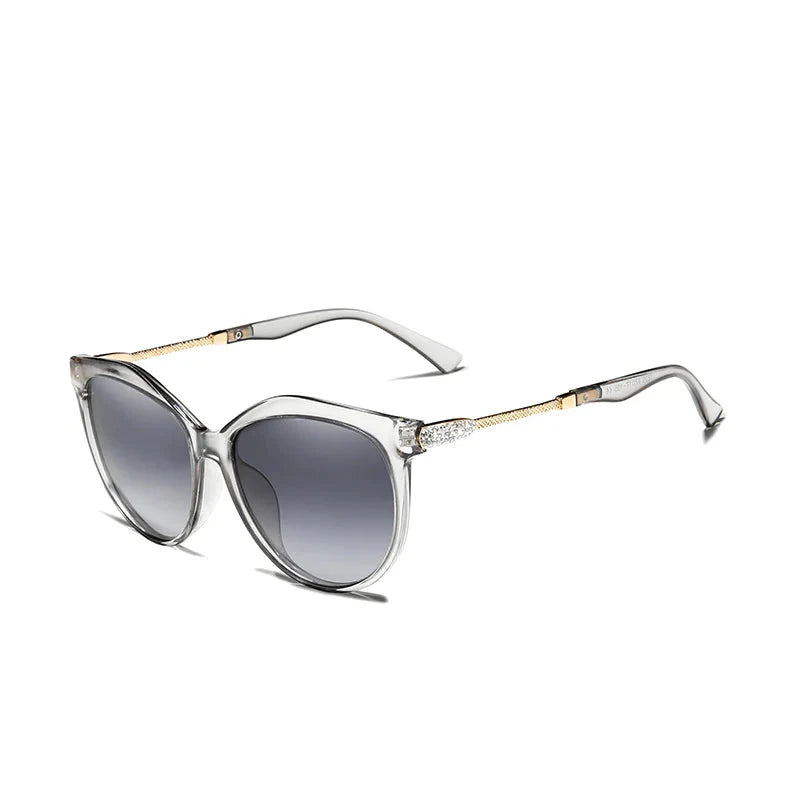 Elegant Oval Polarized Sunglasses