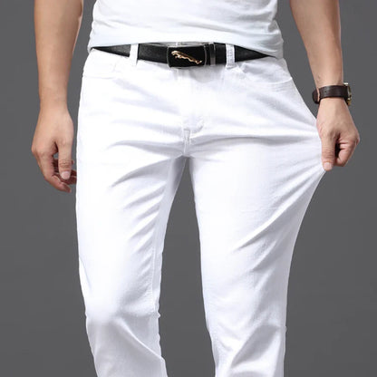 Fashionable White Men’s Pants