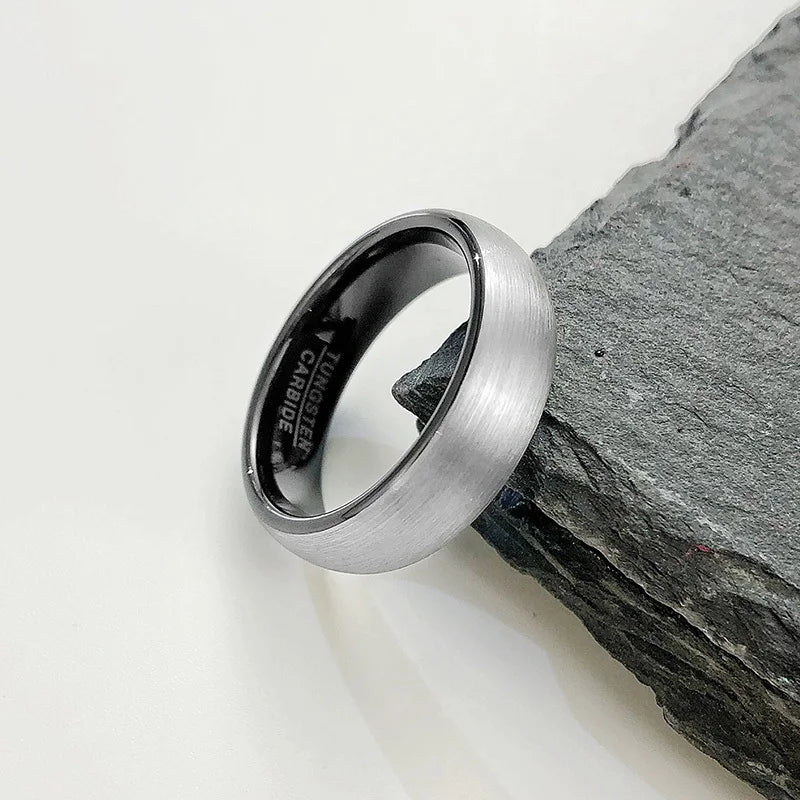 Vnox Tungsten Carbide Ring