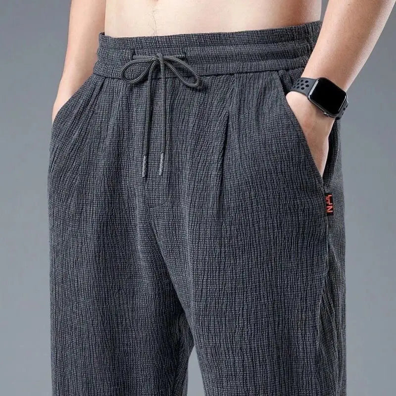 Men's Linen Jogger Pants