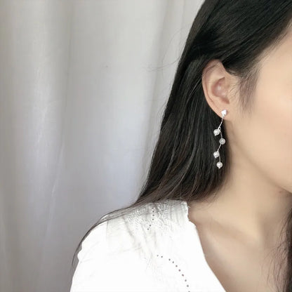 Korean Pearl Clavicle Necklace