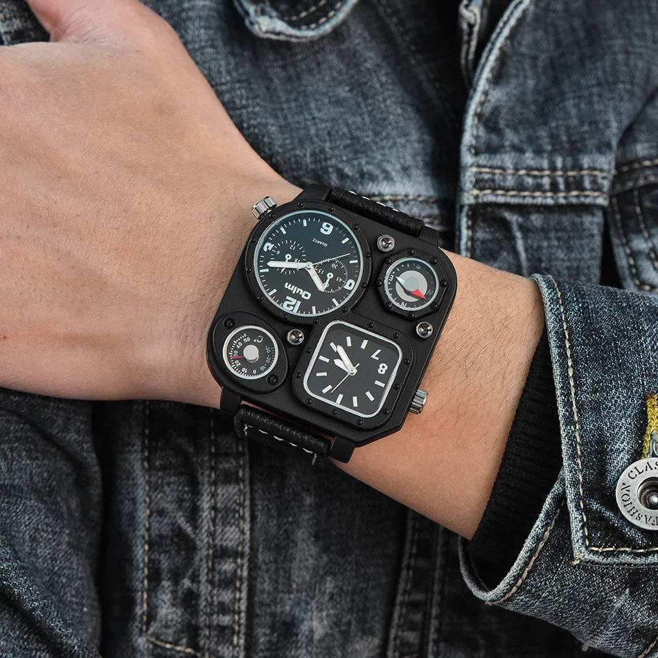 Men’s Square Dial Sport Quartz Watch