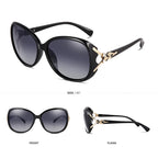 Big Oval Polarized Sunglasses