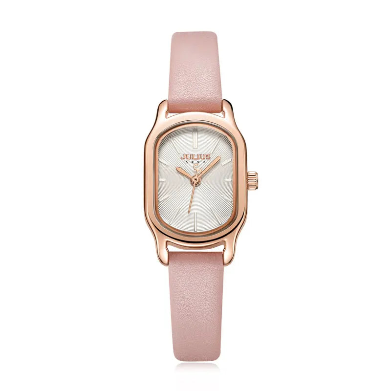 Tonneau Leather Watch