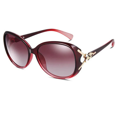 Big Oval Polarized Sunglasses