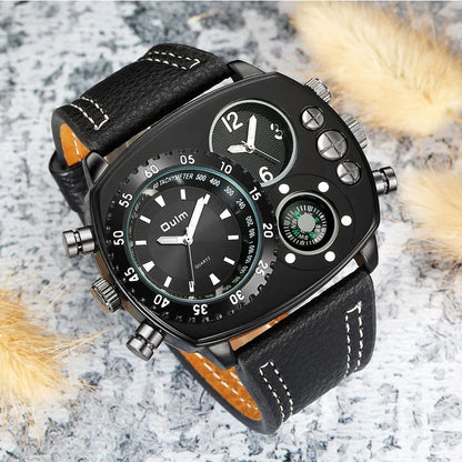 Men’s Square Dial Quartz Watch