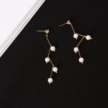 Korean Pearl Clavicle Necklace