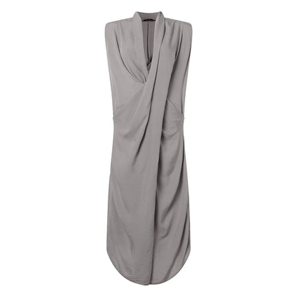 Oversize Asymmetrical Maxi Dress