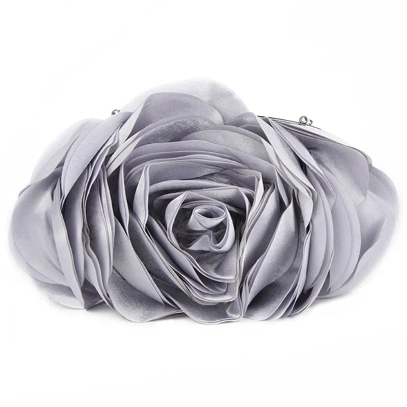 Floral Evening Clutch Bag