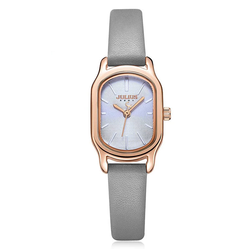 Tonneau Leather Watch