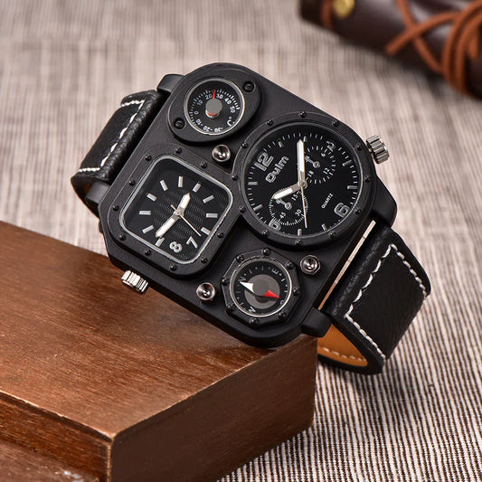 Men’s Square Dial Sport Quartz Watch