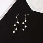 Korean Pearl Clavicle Necklace