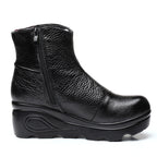 Embroidered Ankle Boots