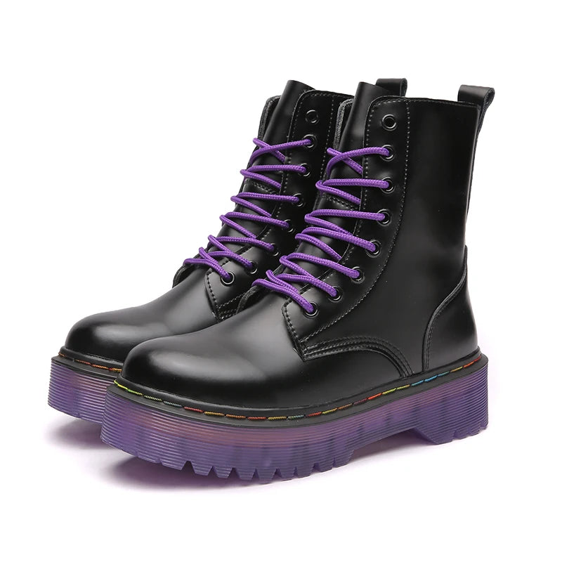 Platform Ankle Boots
