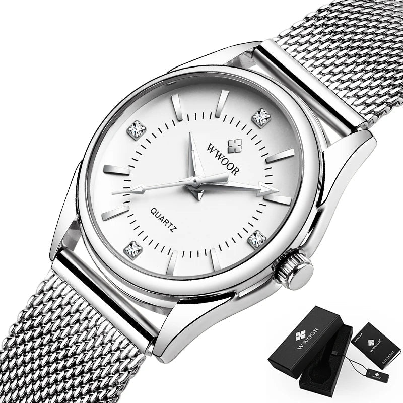 Gold Chronograph Watch