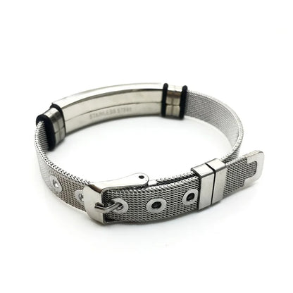Men’s Cross Mesh Bracelet