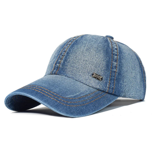 Vintage Denim Baseball Cap