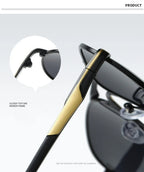 Men's polarized sunglasses