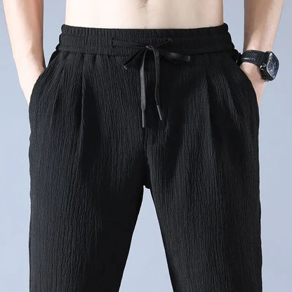 Men's Linen Jogger Pants