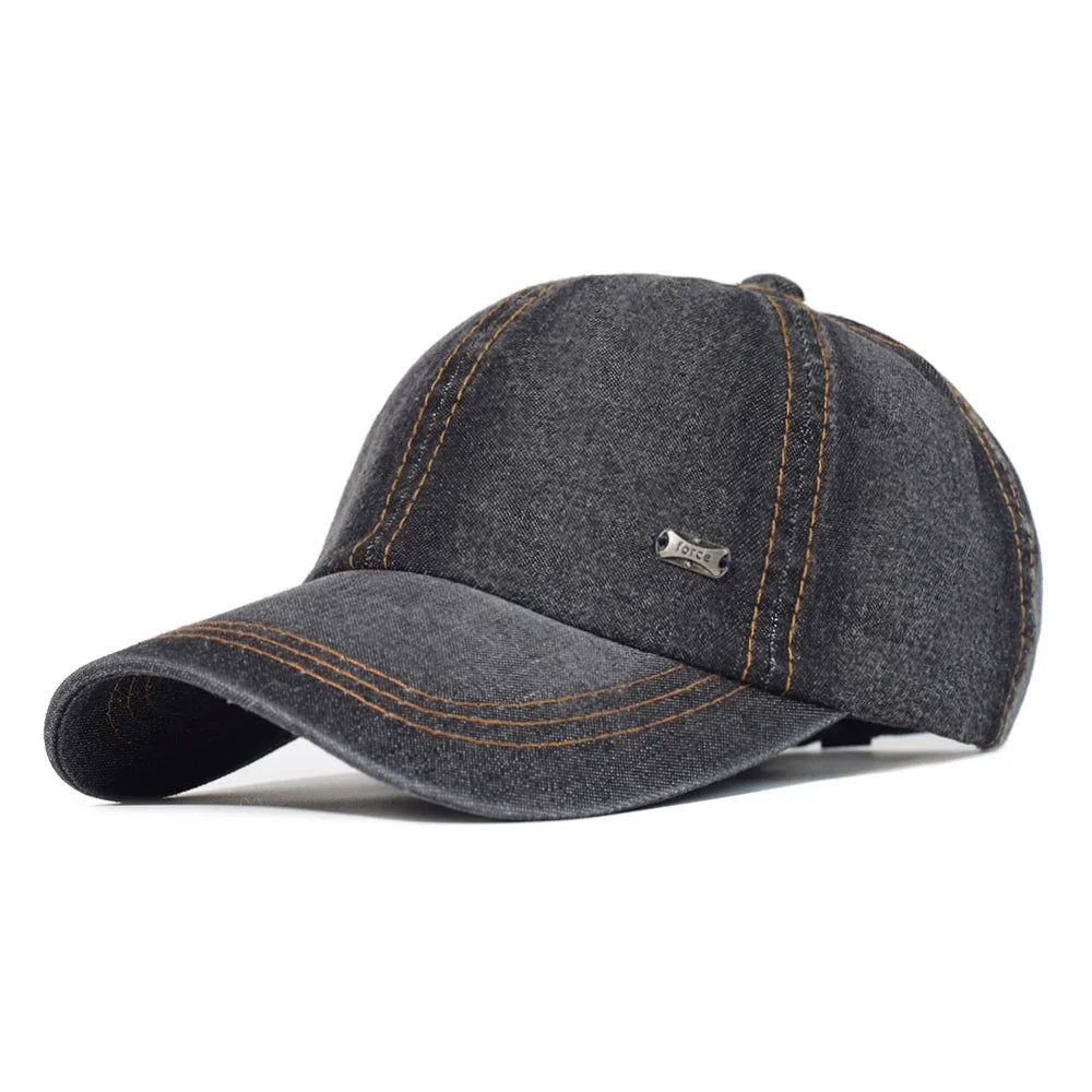 Vintage Denim Baseball Cap