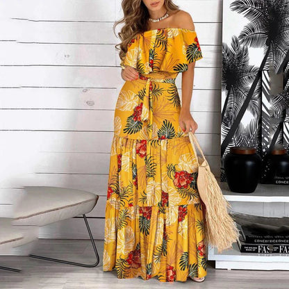Elegant Bohemian Maxi Dress