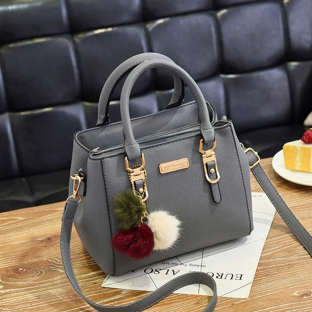 Hairball Beading Women Handbag