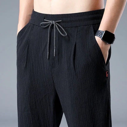 Men's Linen Jogger Pants
