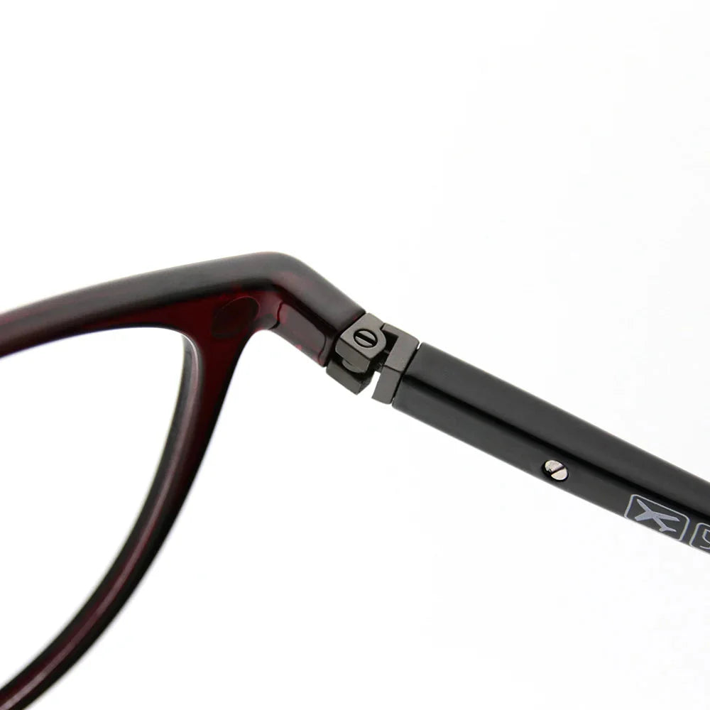 Retro Cat Eye Clip-On Polarized Sunglasses