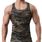 Camouflage Singlet Bodybuilding Vest