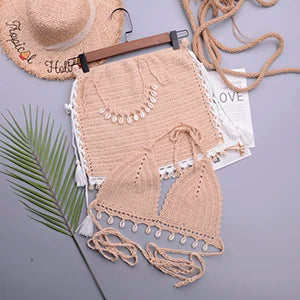 Seashell Ankle Chain Bikini
