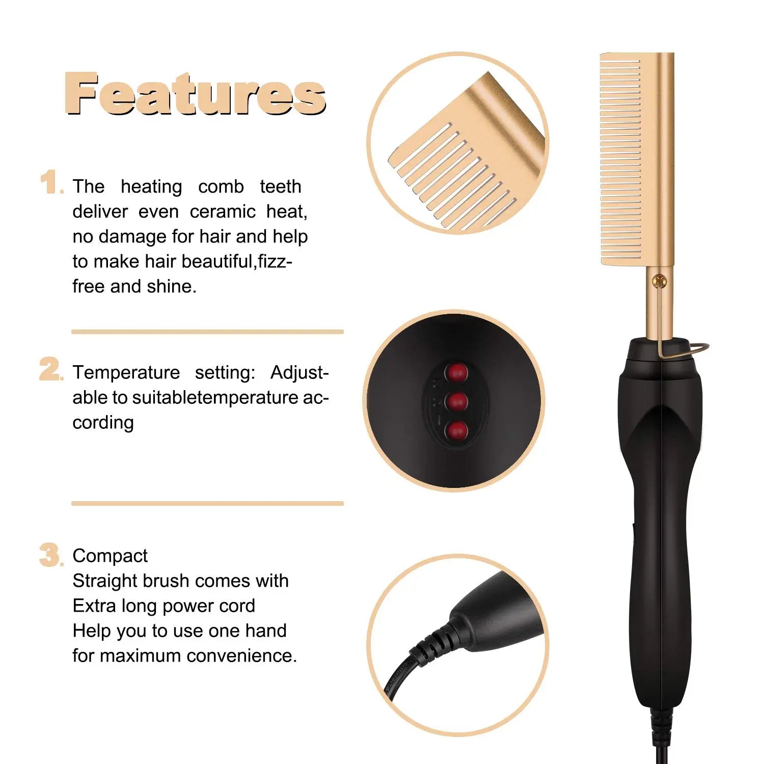 Digital Hair Straightener