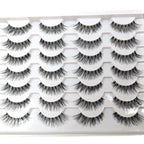Soft Cross Natural Lashes