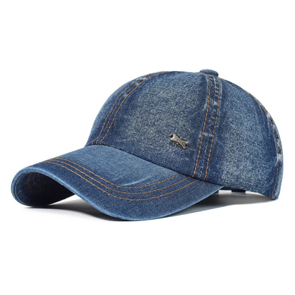 Vintage Denim Baseball Cap