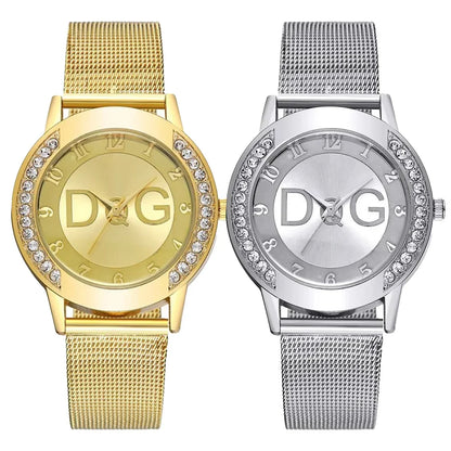Luxury Diamond Mesh Watch