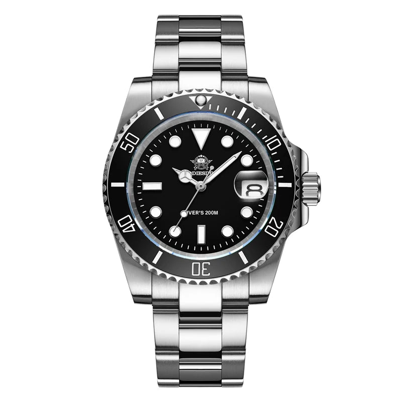 ADDIESDIVE Steel Sport Quartz Watch