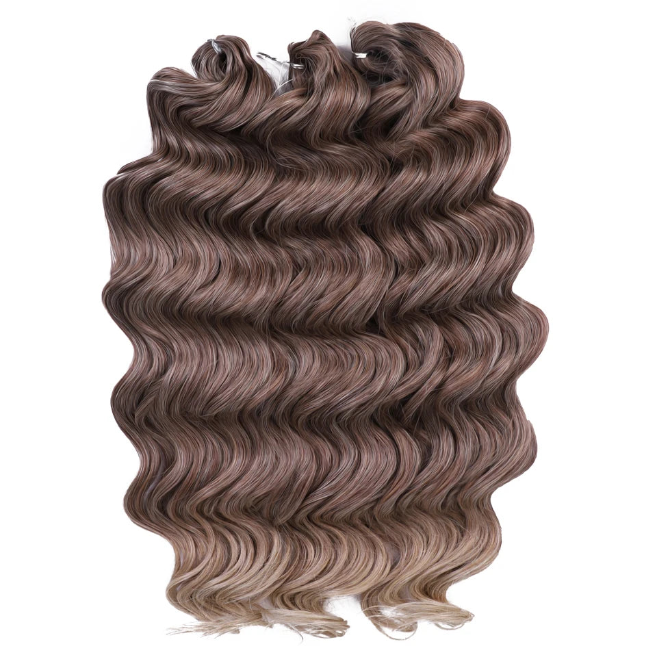 Deep Wave Hair Strands