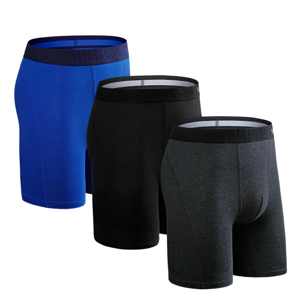 Long Cotton Boxers