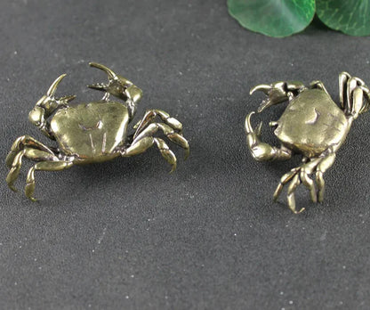 Brass Crab Desk Ornament