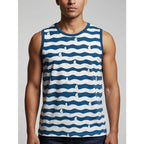 Camo Graphic Print Vest
