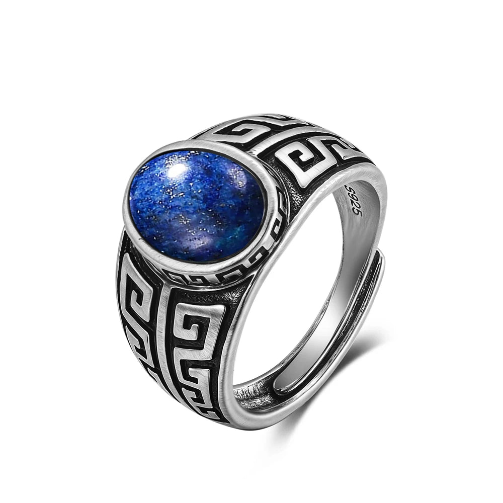 Intgem Labradorite Moonstone Ring