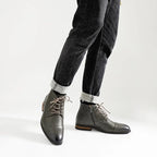Ankle Leather Boots